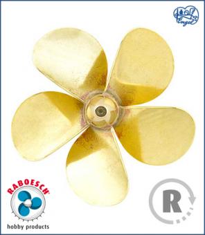 5-Blatt Wasserschraube A RECHTS 65mm M4 