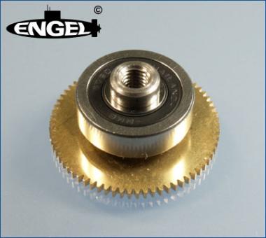 Spindelbuchse mit Lager und Zahnrad 