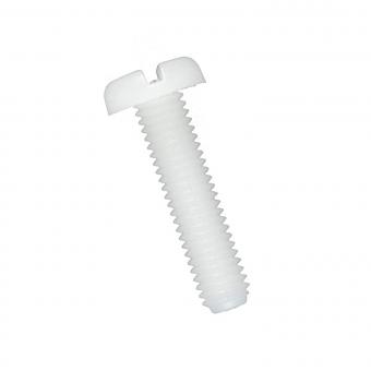 Polyamid-Zylkpf.-Schrauben M4x10mm, 10 Stk. 