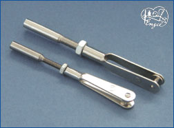 Anlenkungssätze GL m.Gabelk.-Löth.-Mut. M3, 2 Stk. 