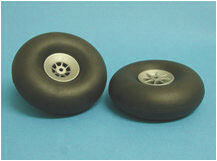 Leicht-Räder mit Nylon-Felge ø100mm, 2 Stk. 