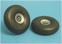 Leicht-Räder mit Nylon-Felge ø74mm, 2 Stk. 