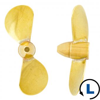 2-Blatt Wasserschraube A LINKS 50mm M4 