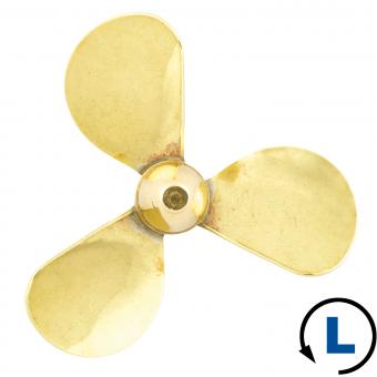 3-Blatt Wasserschraube A LINKS 20mm M2 