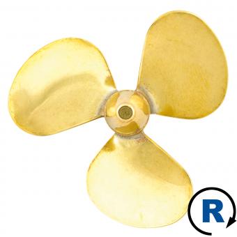 3-Blatt Wasserschraube D RECHTS 60mm M4 