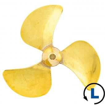 3-Blatt Wasserschraube C LINKS 60mm M4 