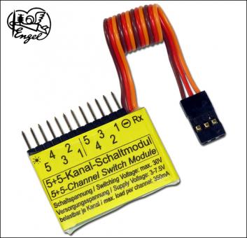 10-Kanal Schaltbaustein 5+5 