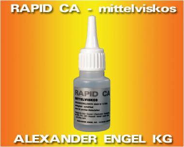 RAPID CA Sekundenkleber 20g mittelviskos 
