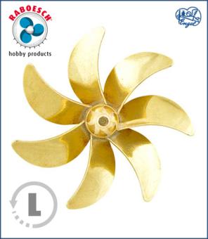 7-Blatt Sichelschraube LINKS 50mm M4 
