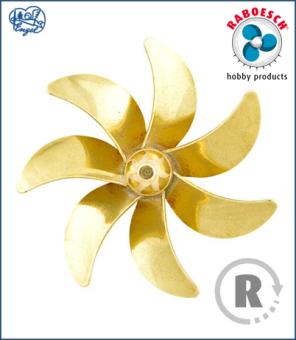 7-Blatt Sichelschraube RECHTS 70mm M5 