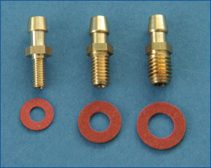 Drucknippel mit Dichtring M3 