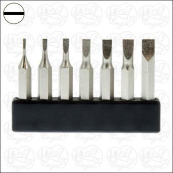 Mini-Bits slotted, set of 7 