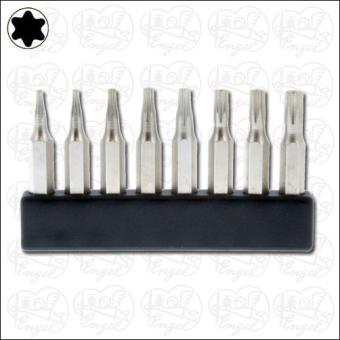 Mini-Bits Torx, set of 8 