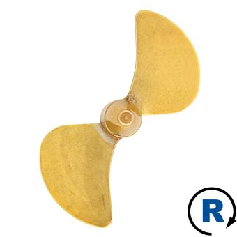 2-Blatt Wasserschraube C RECHTS 50mm M4 