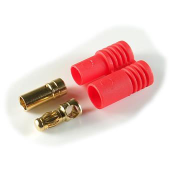 Goldkontakt CT-3,5mm 35A mit Gehäuse 