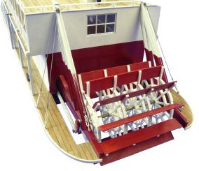 Schaufelrad für Heckraddampfer 