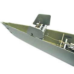 Klappmechanik für vordere Tiefenruder GATO -mit RMR- 